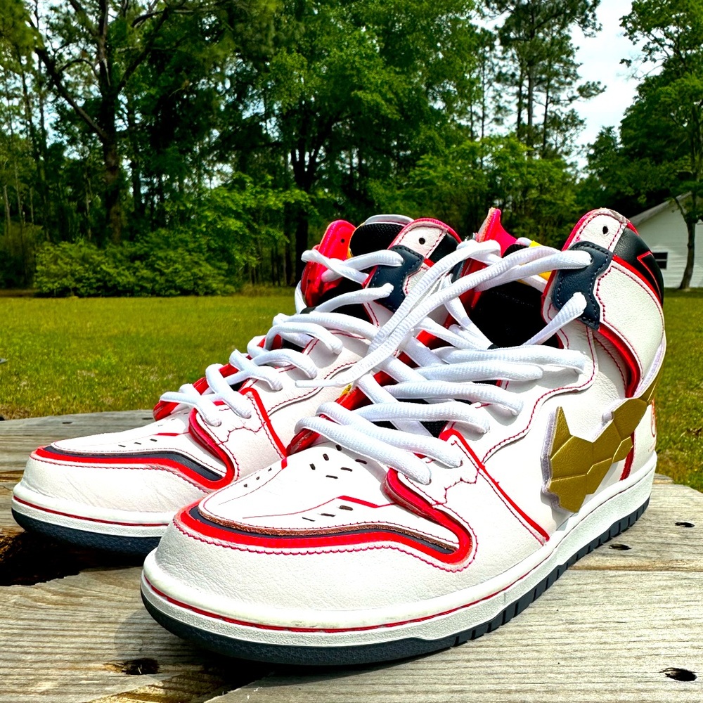 Men's Gundam x Dunk High SB 'Project Unicorn-RX-0' DH7717-100 Mens 13